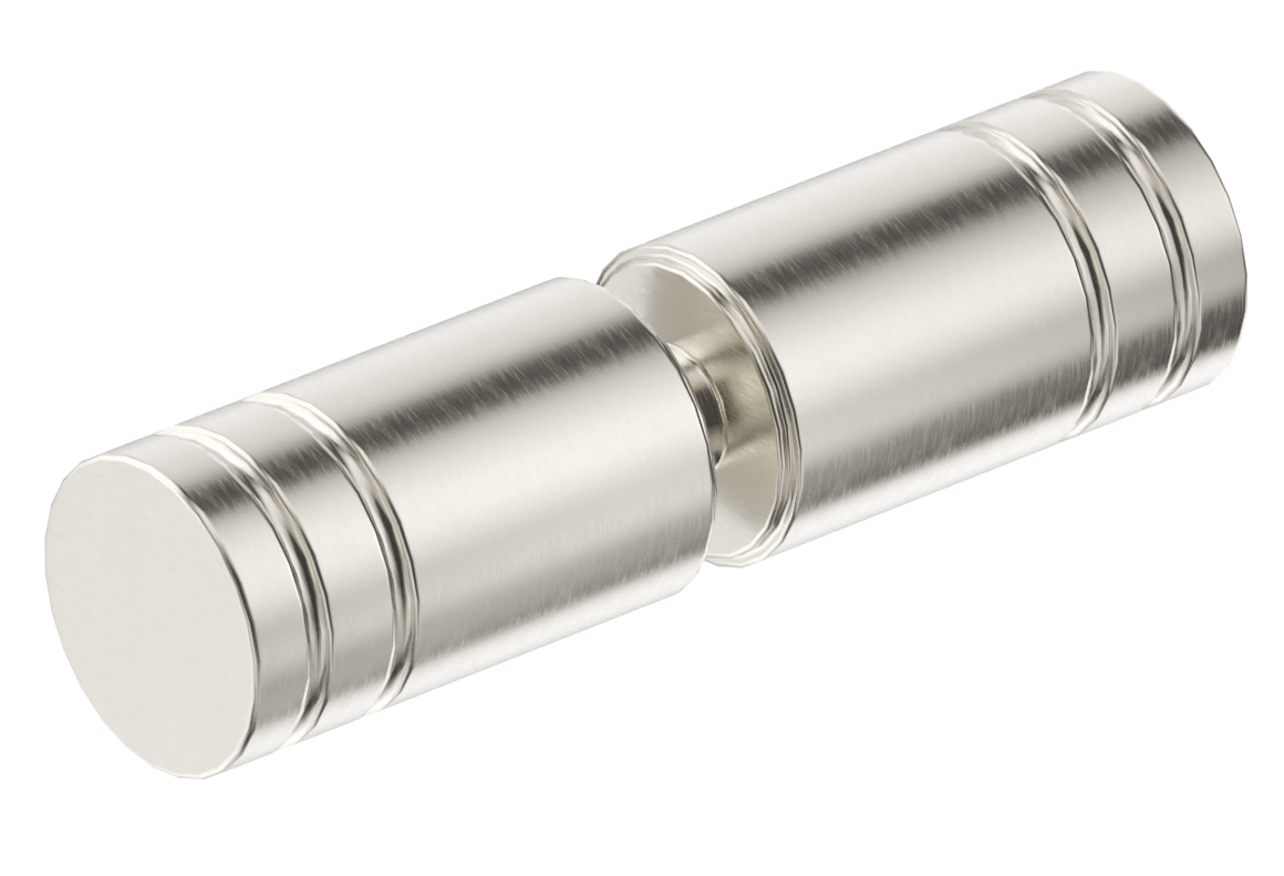 Shower Screen Handle - Round Slotted