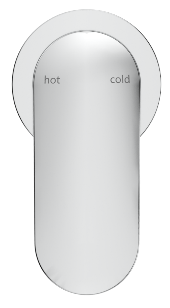 Lantra - Shower Mixer - Round Plate - TRIM KIT ONLY