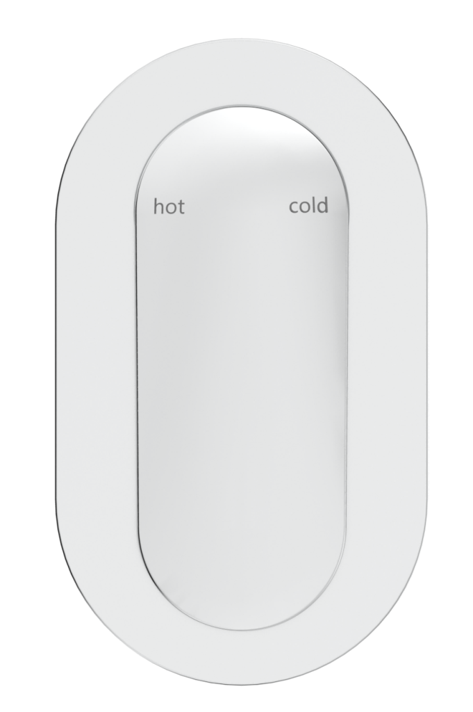 Lantra - Shower Mixer - Oval Plate - TRIM KIT ONLY