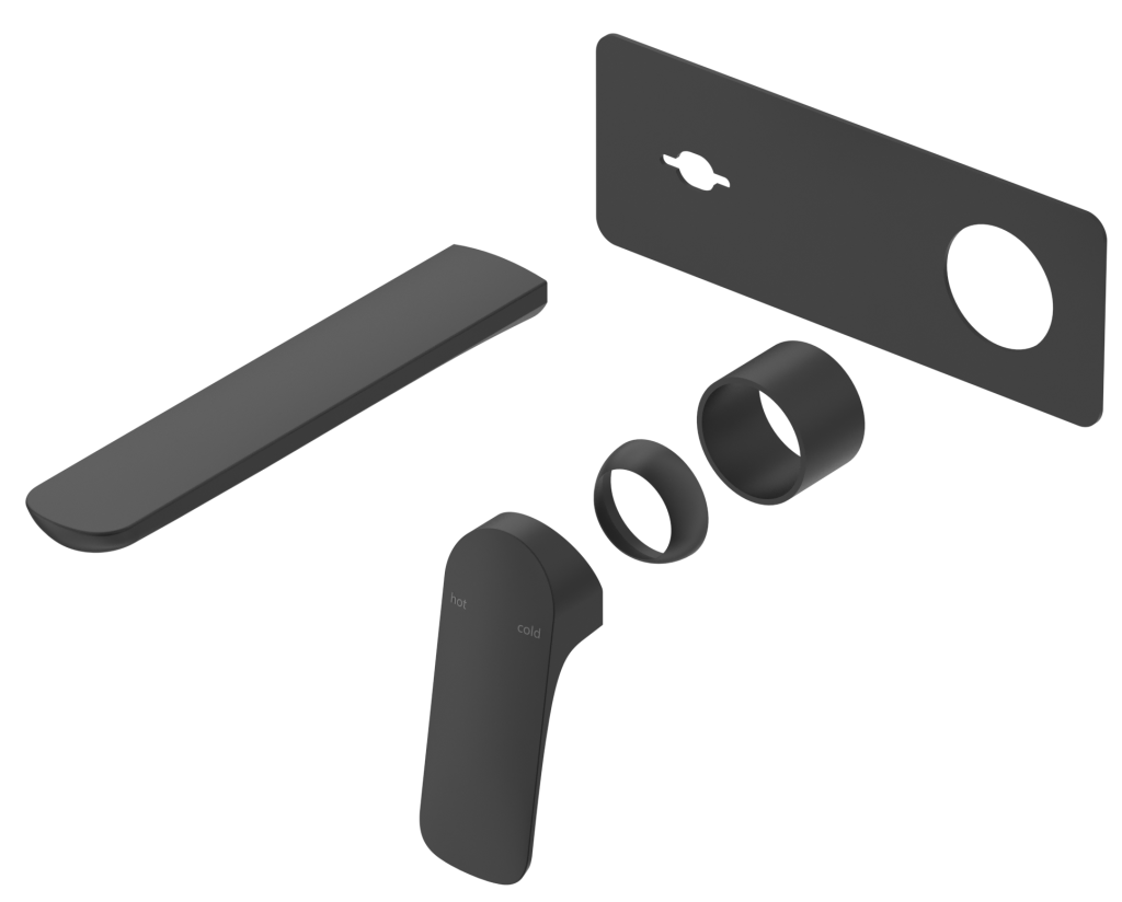 Kaza - Wall-Spout Combo - 1P - TRIM KIT ONLY