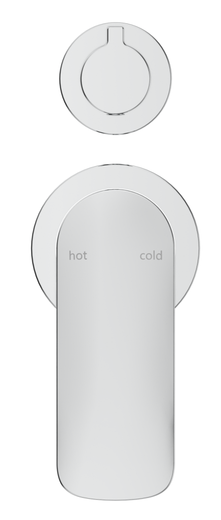 Kaza - Shower Mixer Diverter - 2P - TRIM KIT ONLY