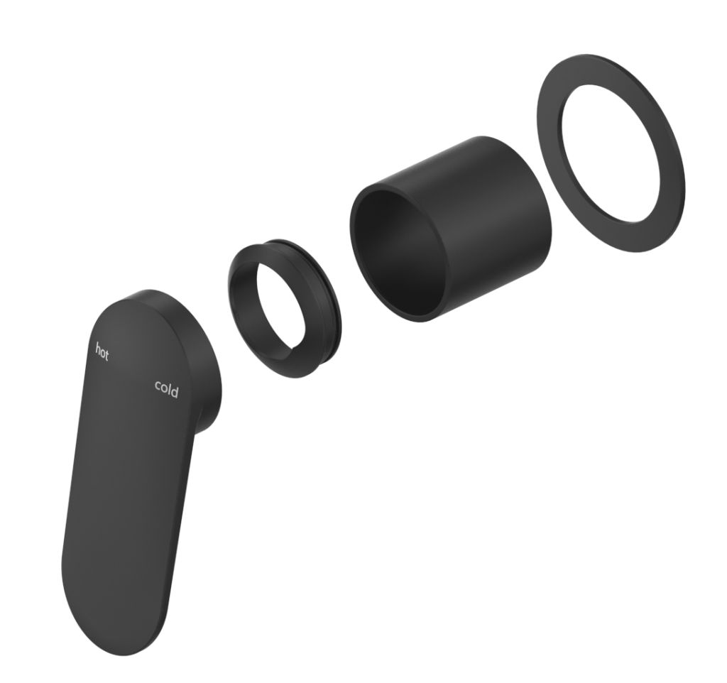 Lantra - Shower Mixer - Round Plate - TRIM KIT ONLY