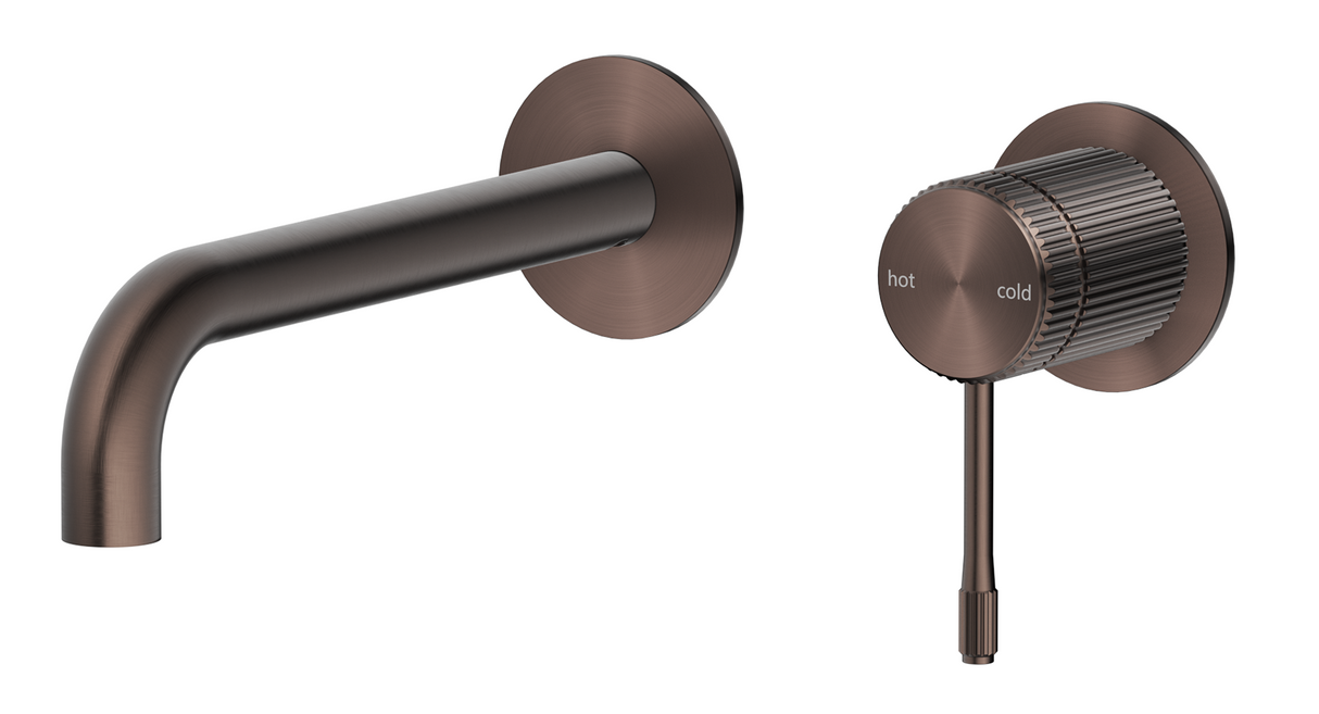 Mica - Fluted Wall-Spout Combo