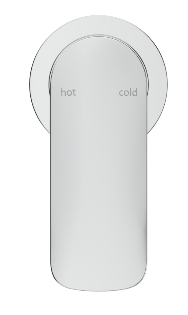 Kaza - Shower Mixer Round Plate - TRIM KIT ONLY