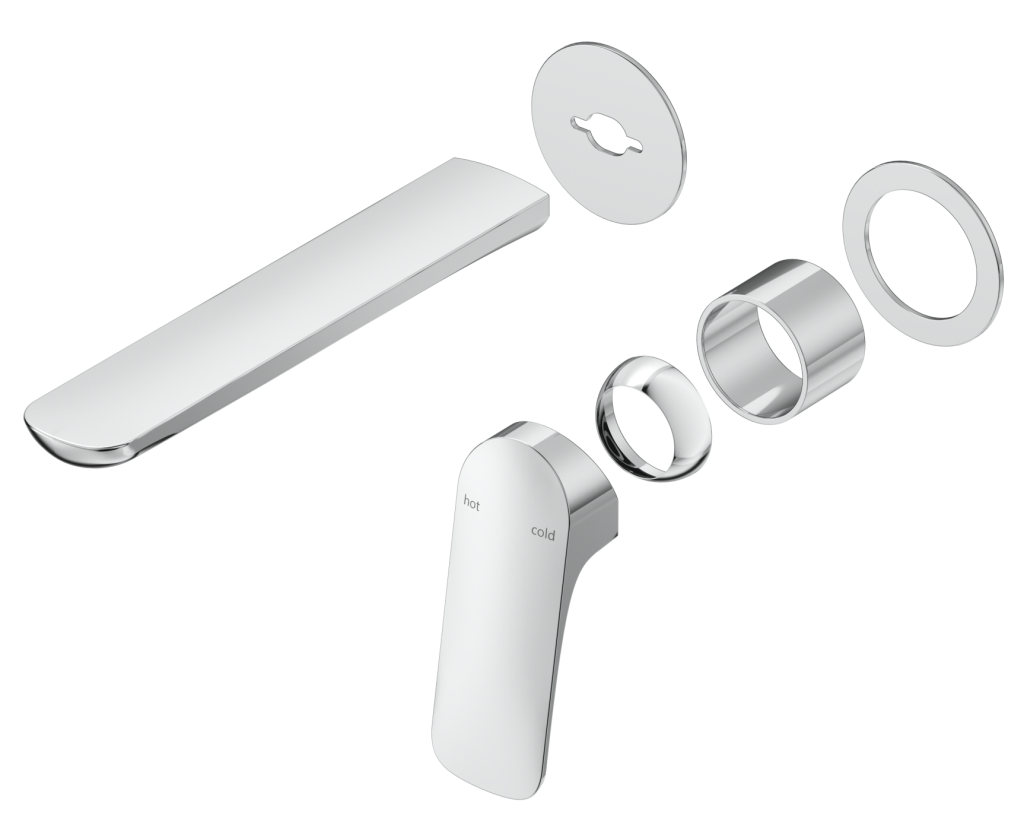 Kaza - Wall-Spout Combo - 2P - TRIM KIT ONLY