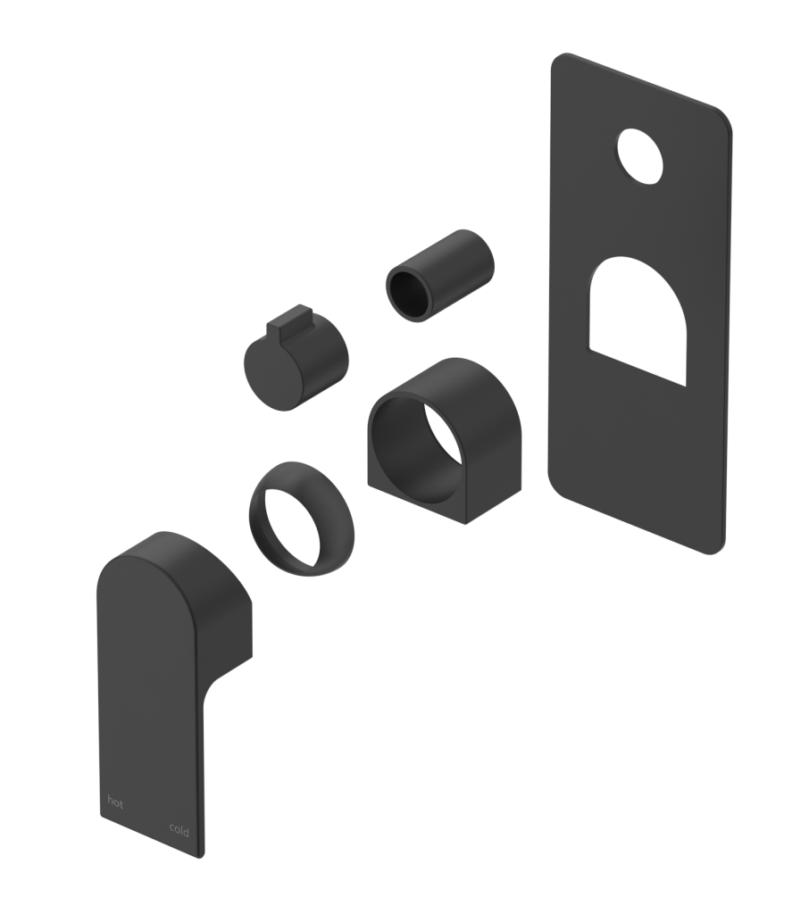 Beki - Shower Mixer Diverter - 1P - TRIM KIT ONLY