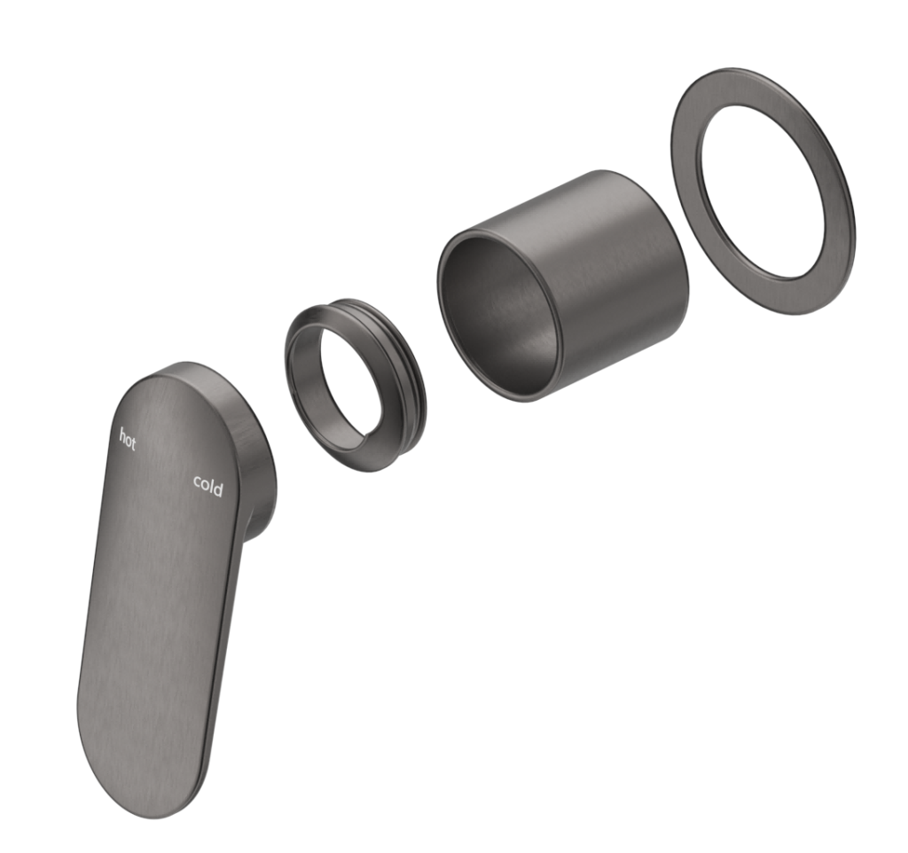 Lantra - Shower Mixer - Round Plate - TRIM KIT ONLY