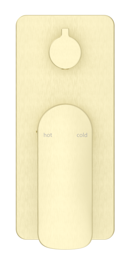 Kaza - Shower Mixer Diverter - 1P - TRIM KIT ONLY