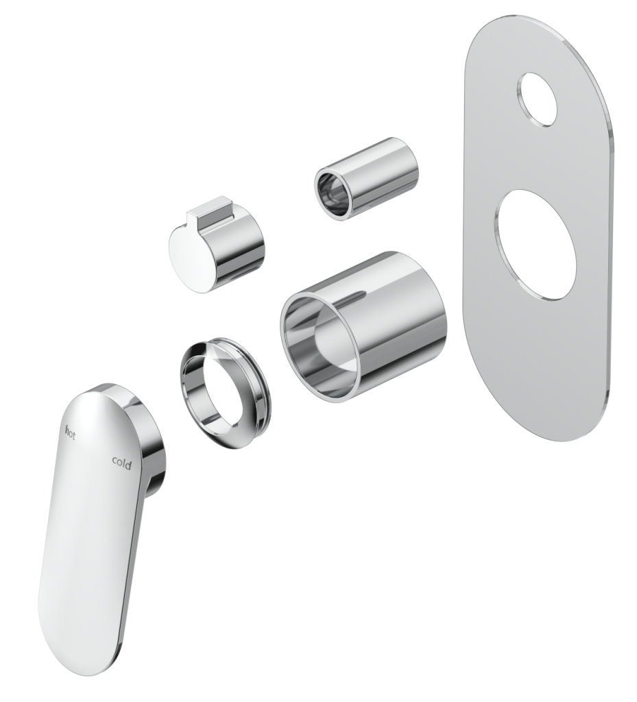 Lantra - Shower Mixer Diverter - 1P - TRIM KIT ONLY