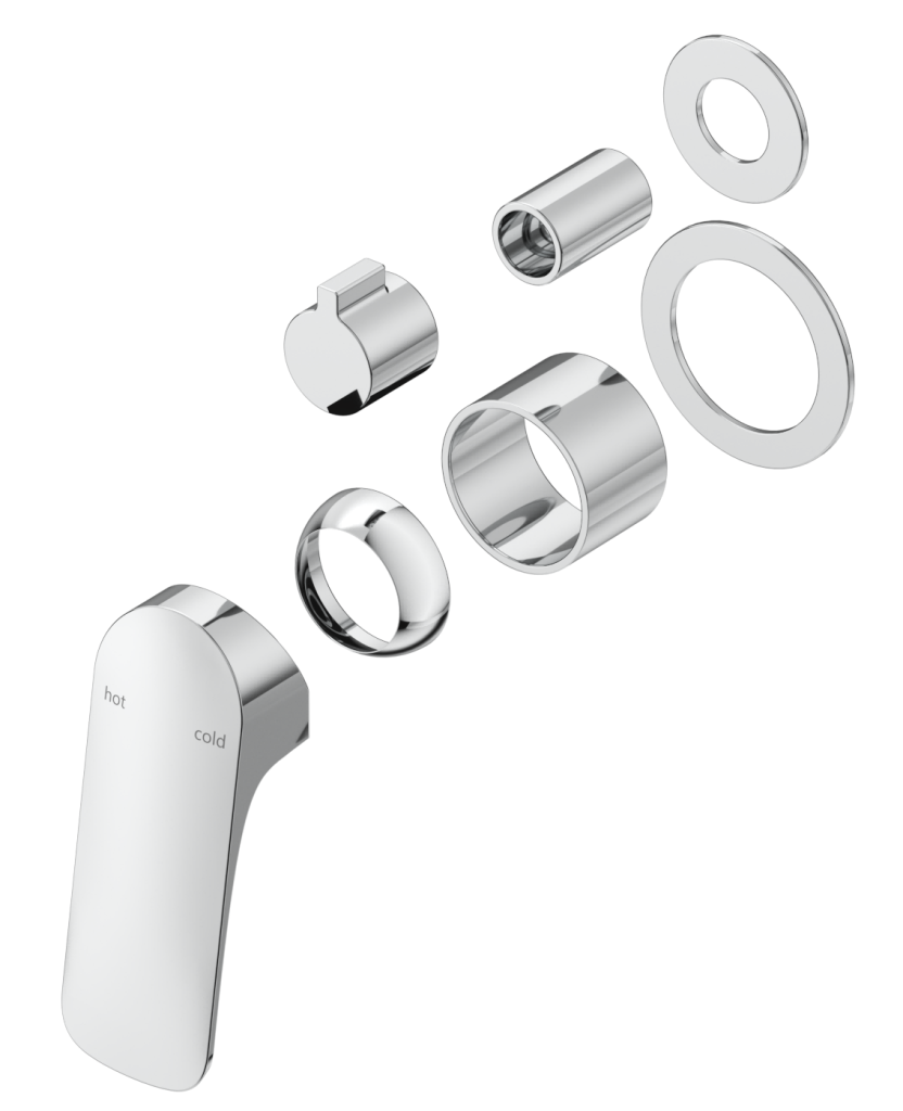 Kaza - Shower Mixer Diverter - 2P - TRIM KIT ONLY