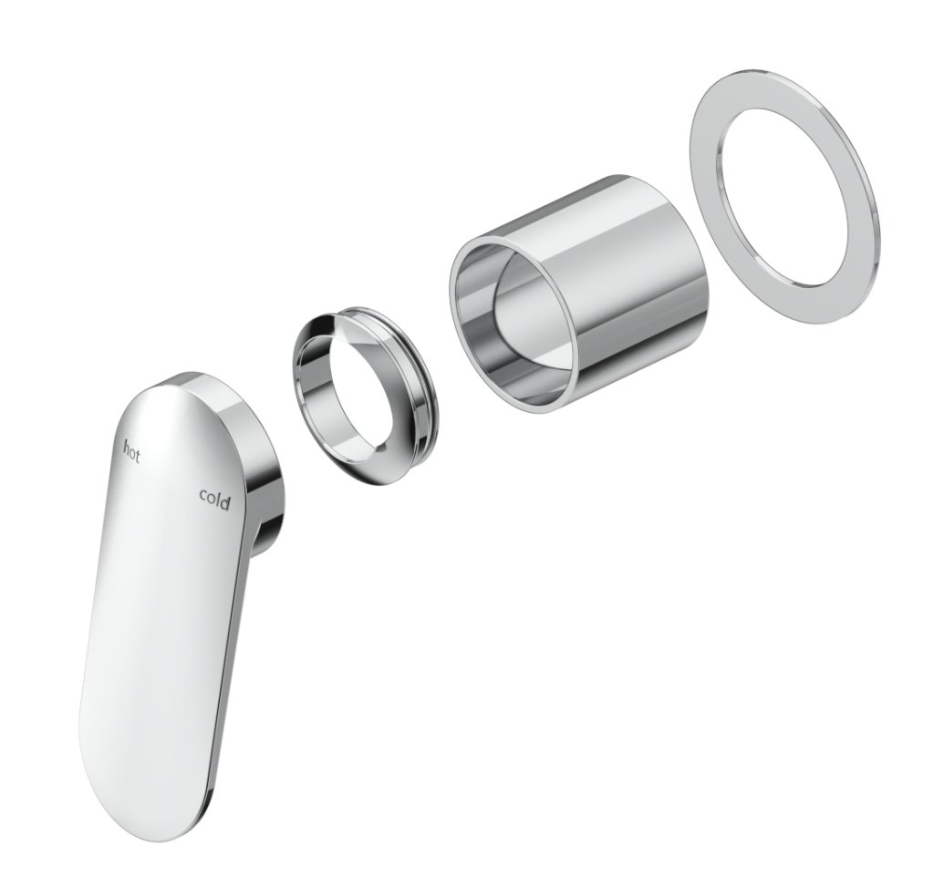 Lantra - Shower Mixer - Round Plate - TRIM KIT ONLY