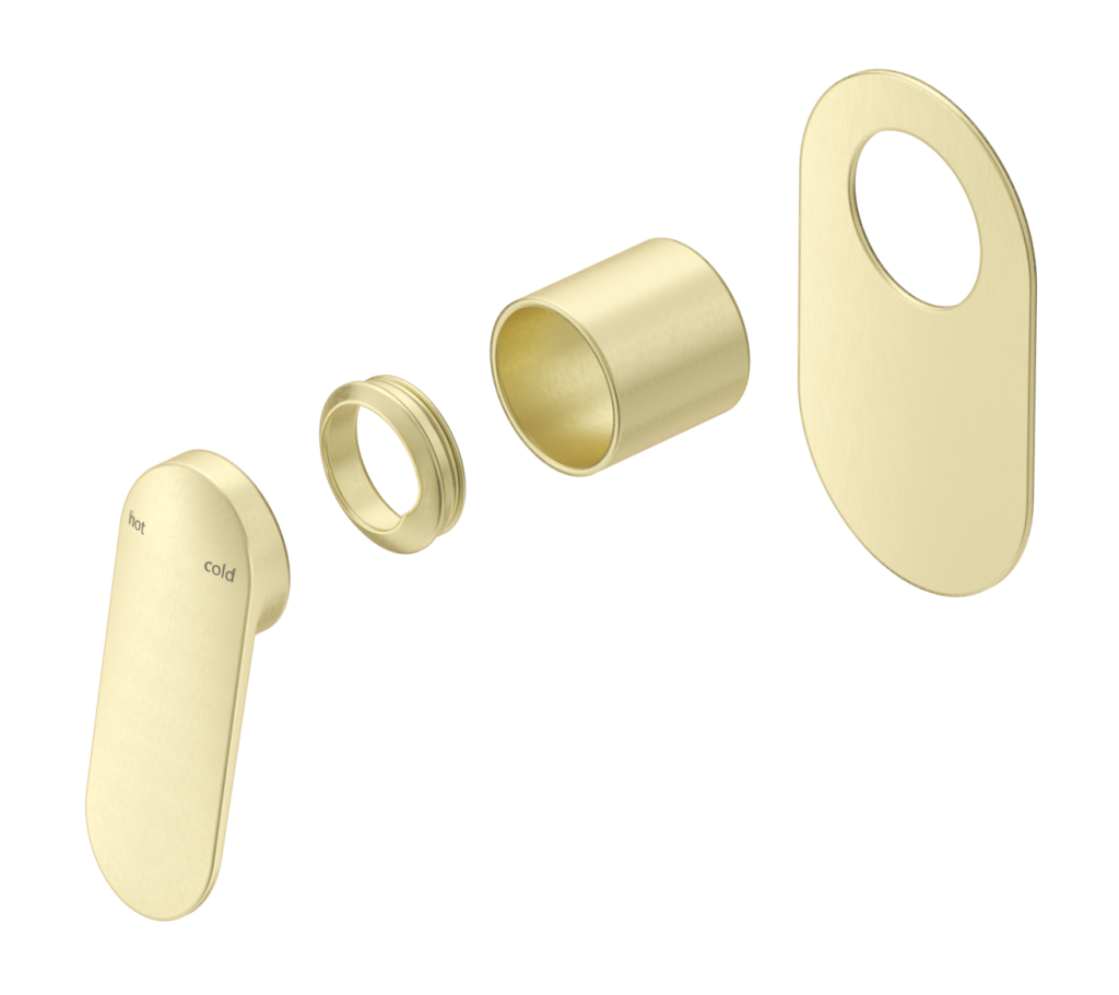 Lantra - Shower Mixer - Oval Plate - TRIM KIT ONLY