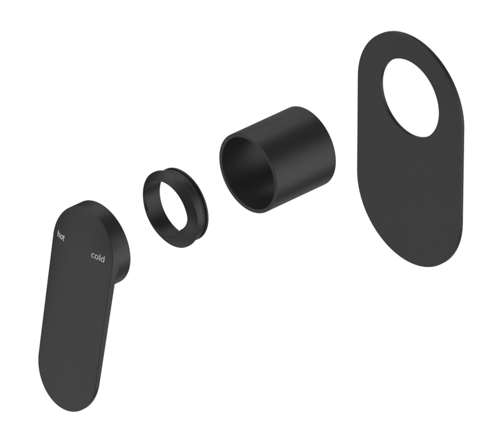 Lantra - Shower Mixer - Oval Plate - TRIM KIT ONLY