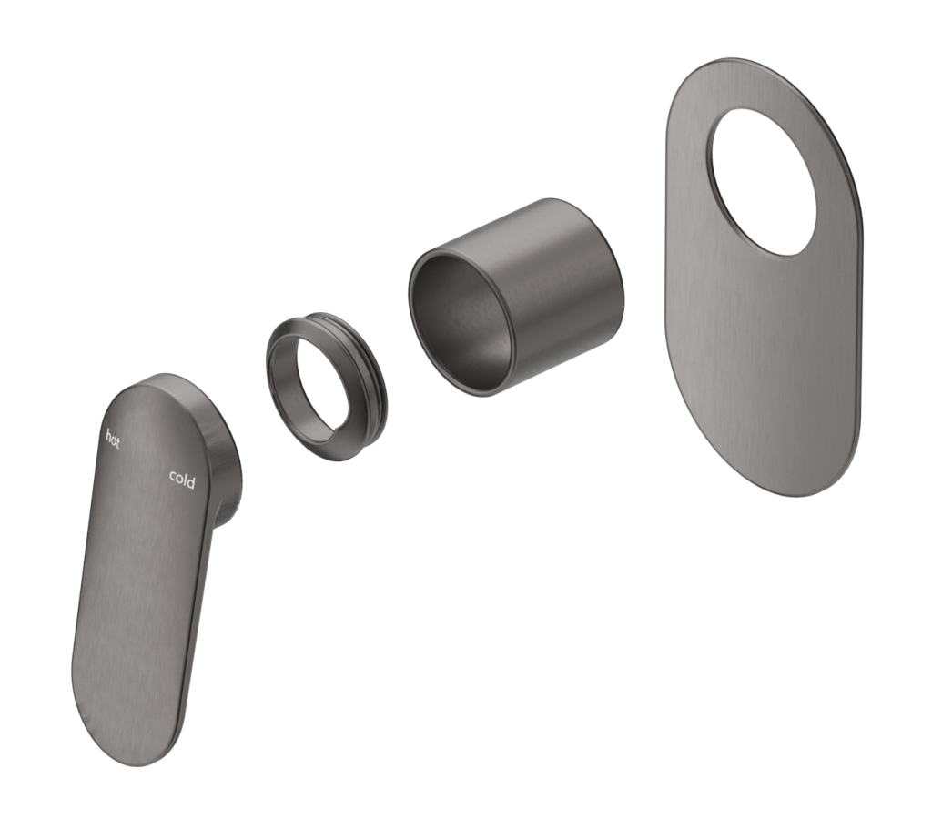 Lantra - Shower Mixer - Oval Plate - TRIM KIT ONLY