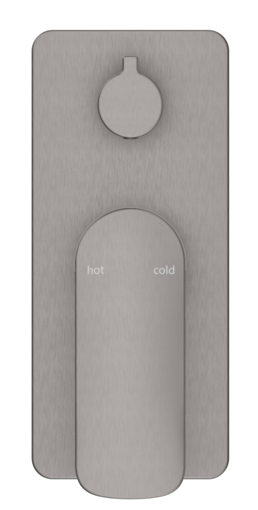 Kaza - Shower Mixer Diverter - 1P - TRIM KIT ONLY