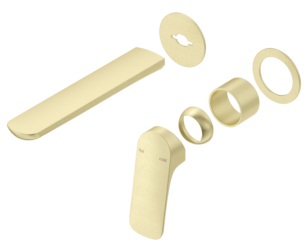 Kaza - Wall-Spout Combo - 2P - TRIM KIT ONLY