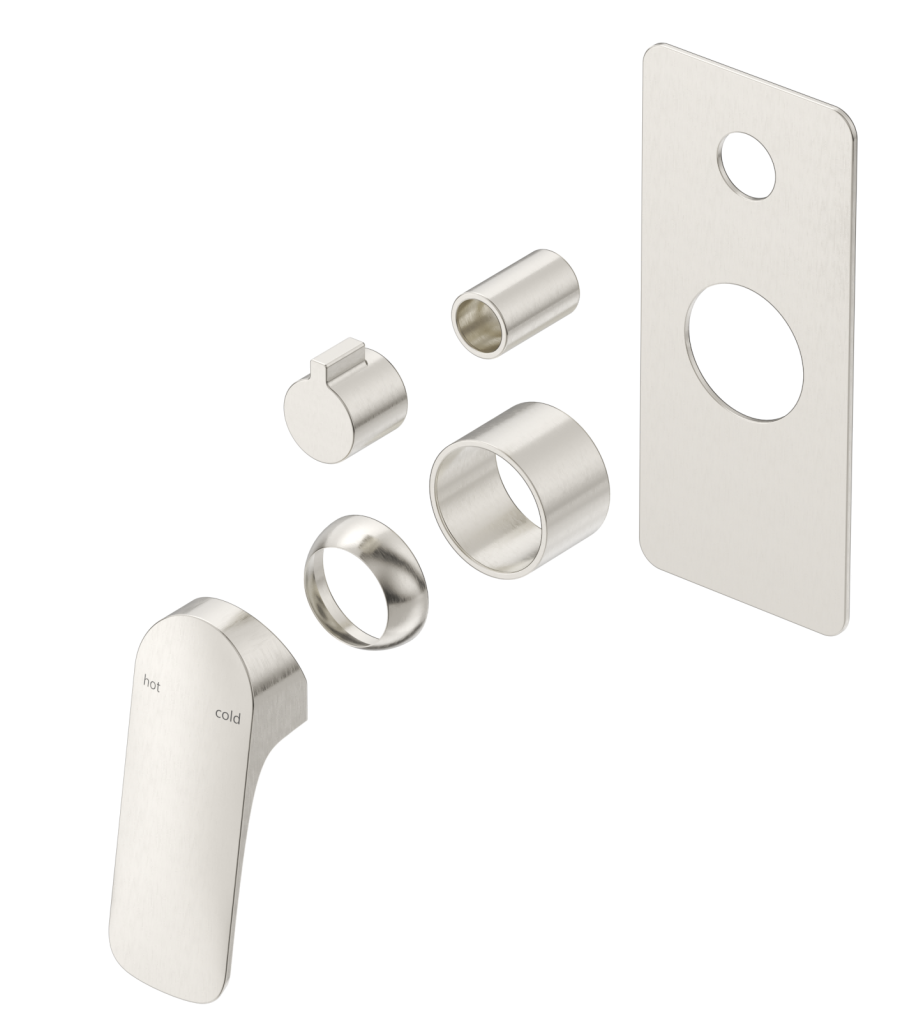 Kaza - Shower Mixer Diverter - 1P - TRIM KIT ONLY