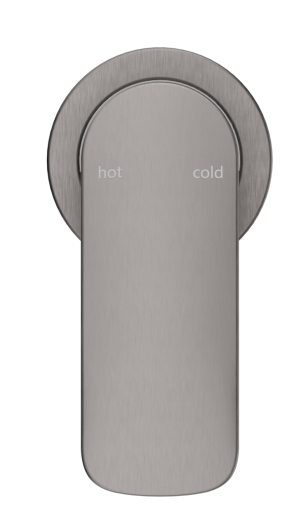 Kaza - Shower Mixer Round Plate - TRIM KIT ONLY