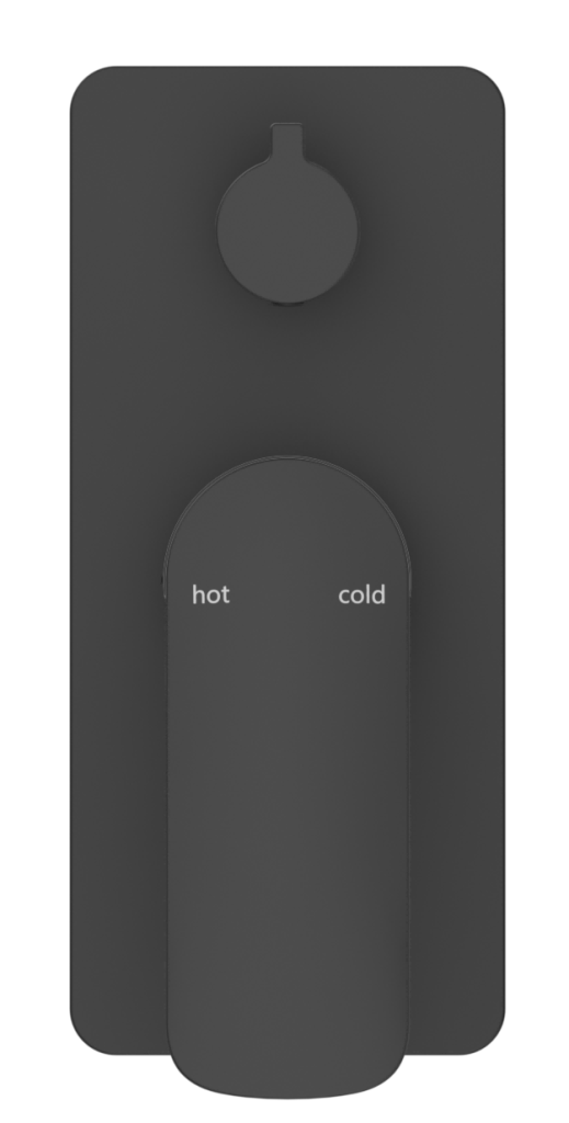 Kaza - Shower Mixer Diverter - 1P - TRIM KIT ONLY