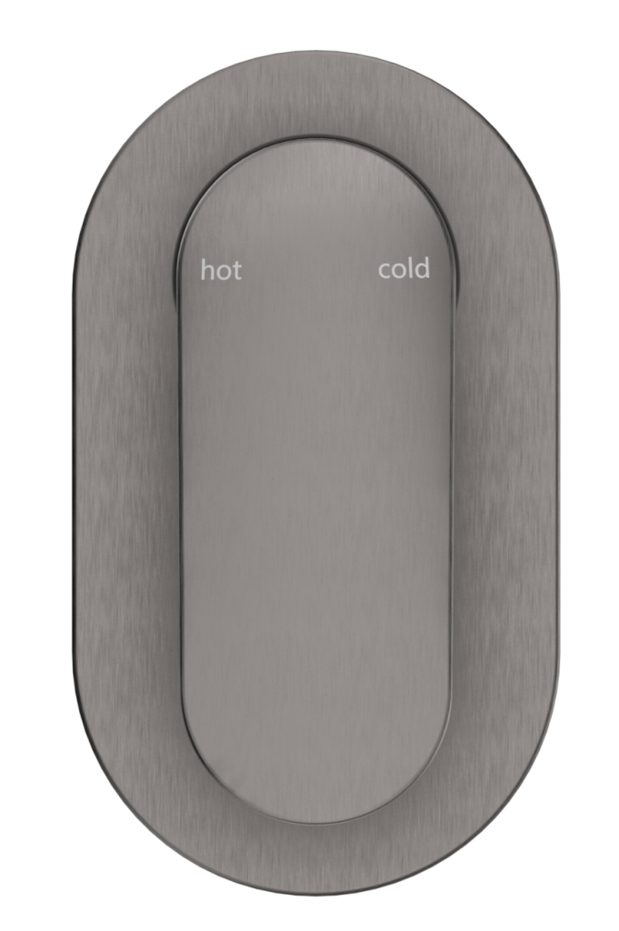 Lantra - Shower Mixer - Oval Plate - TRIM KIT ONLY