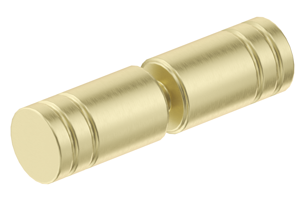 Shower Screen Handle - Round Slotted