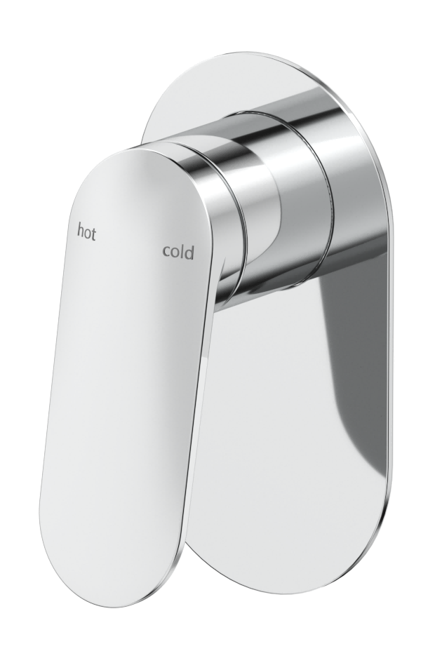 Lantra - Shower Mixer - Oval Plate - TRIM KIT ONLY