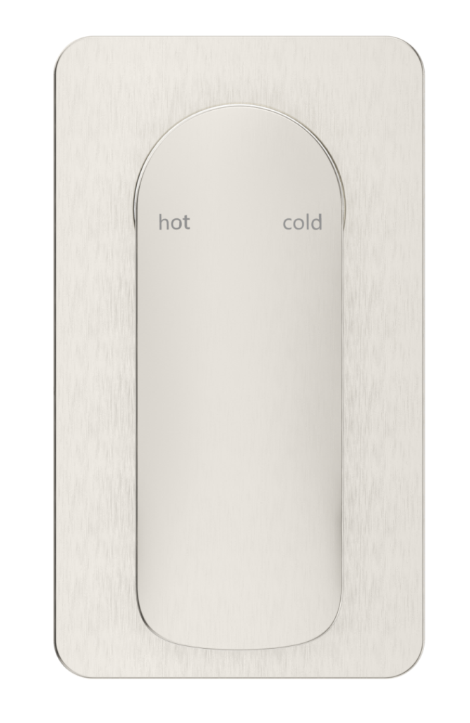 Kaza - Shower Mixer Square Plate - TRIM KIT ONLY