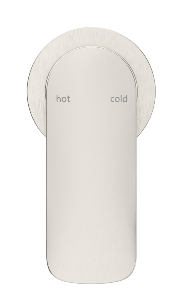 Kaza - Shower Mixer Round Plate - TRIM KIT ONLY