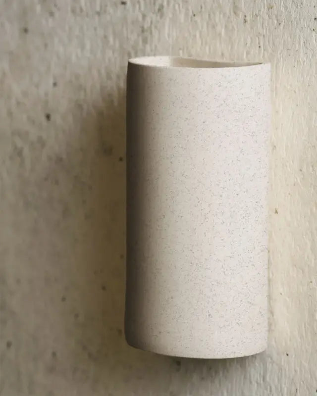 Curved Wall Light - Stone