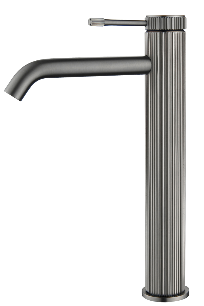 Mica - Fluted Tall Basin Mixer