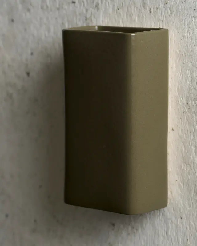 Box Wall Light - Olive