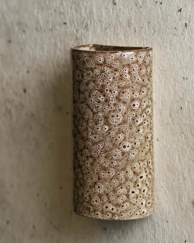 Curved Wall Light - White Ochre