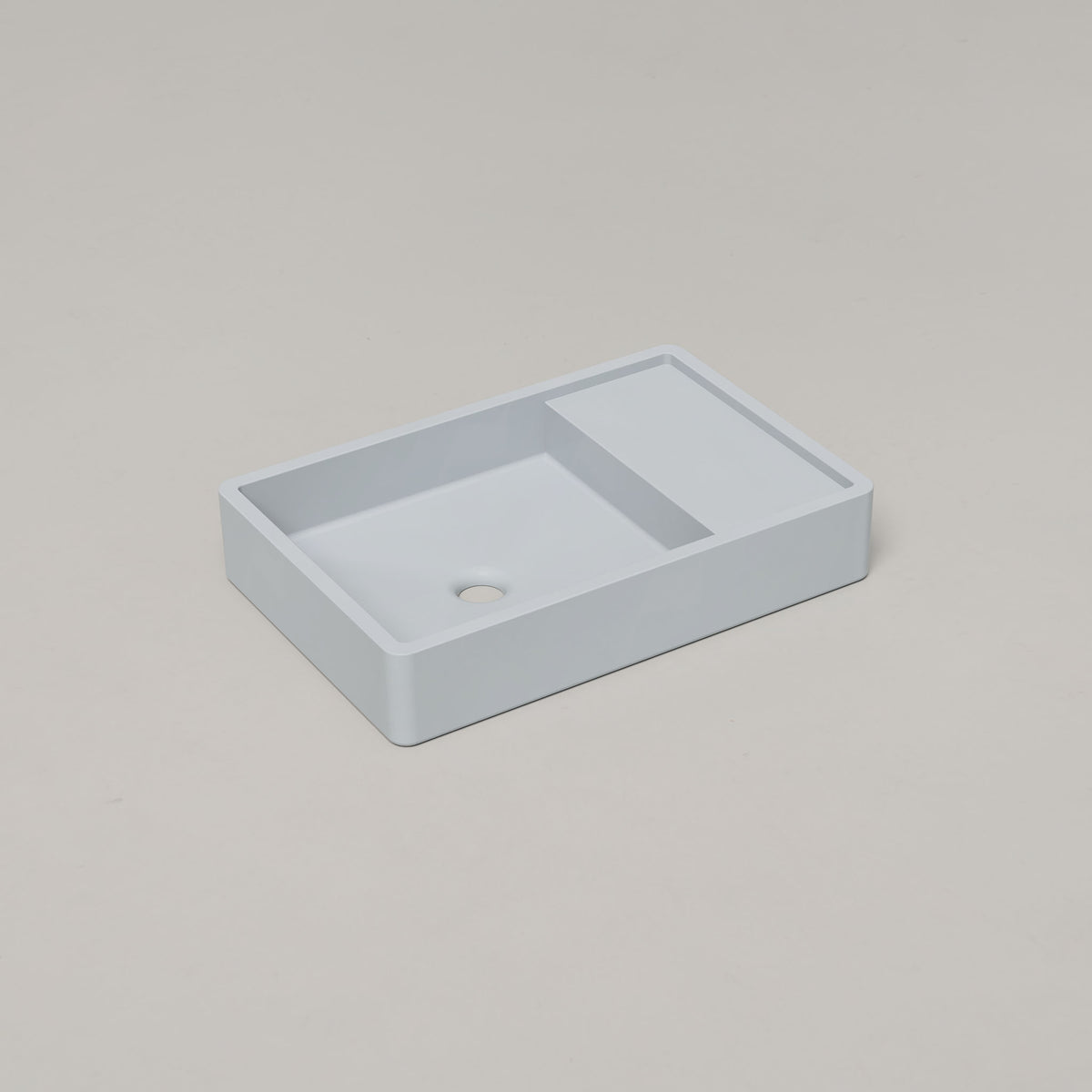 Shelf 03 Concrete Basin - Surface Mount | No Tap Hole | No Overflow