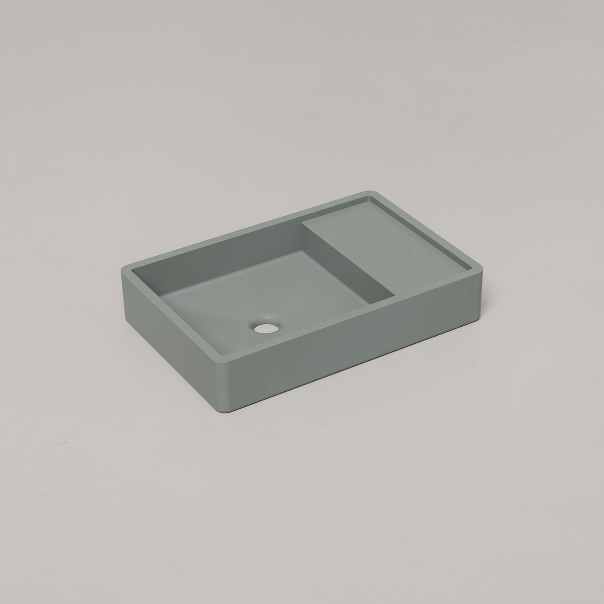 Shelf 03 Concrete Basin - Surface Mount | No Tap Hole | No Overflow