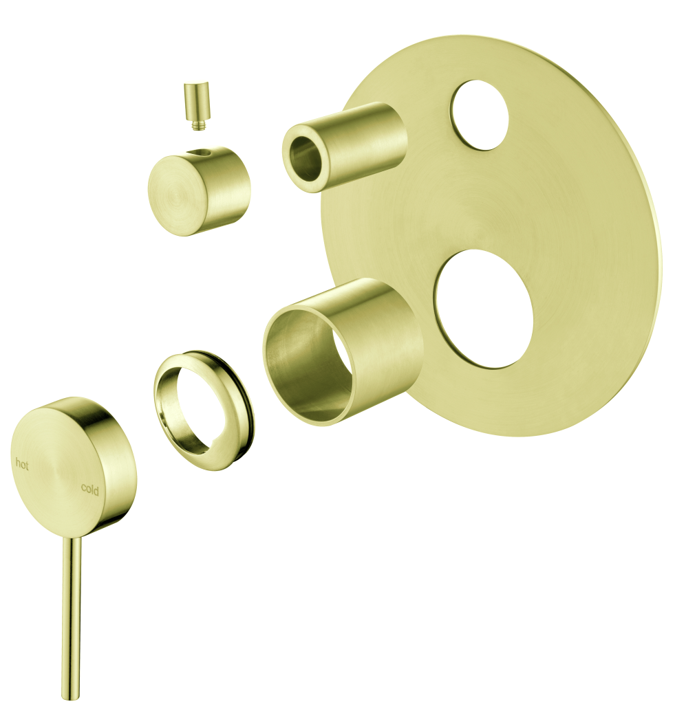 Mica - Shower Mixer Diverter - 1P - TRIM KIT ONLY