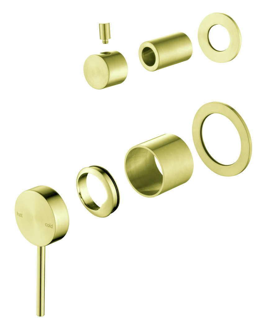 Mica - Shower Mixer Diverter - 2P - TRIM KIT ONLY