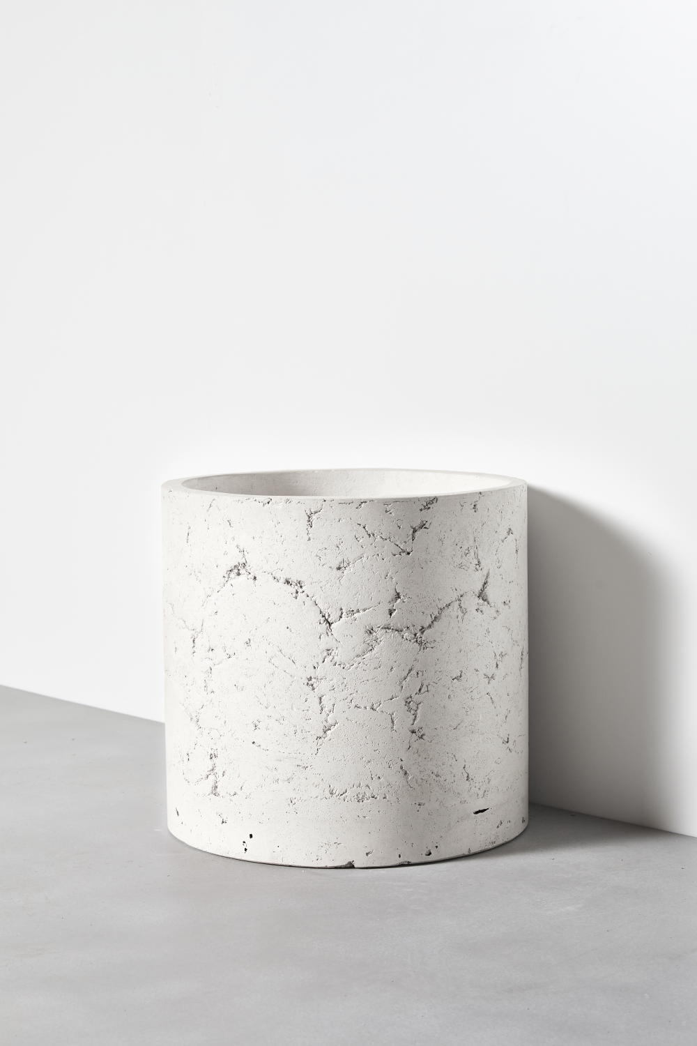 Millie Raw Concrete Basin - Surface Mount