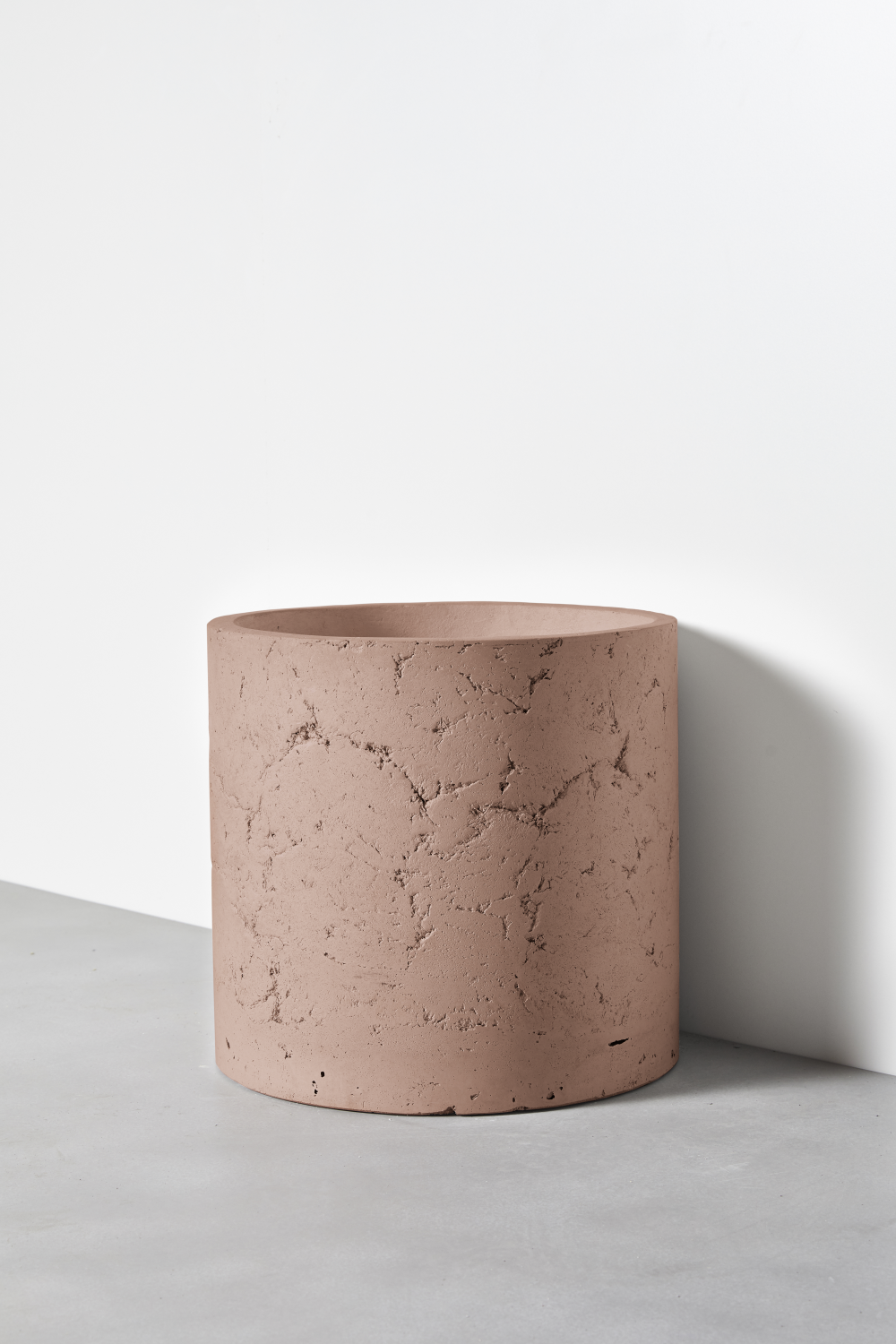 Millie Raw Concrete Basin - Surface Mount