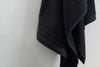 Pure Cotton Hand Towel - Jacquard, Black