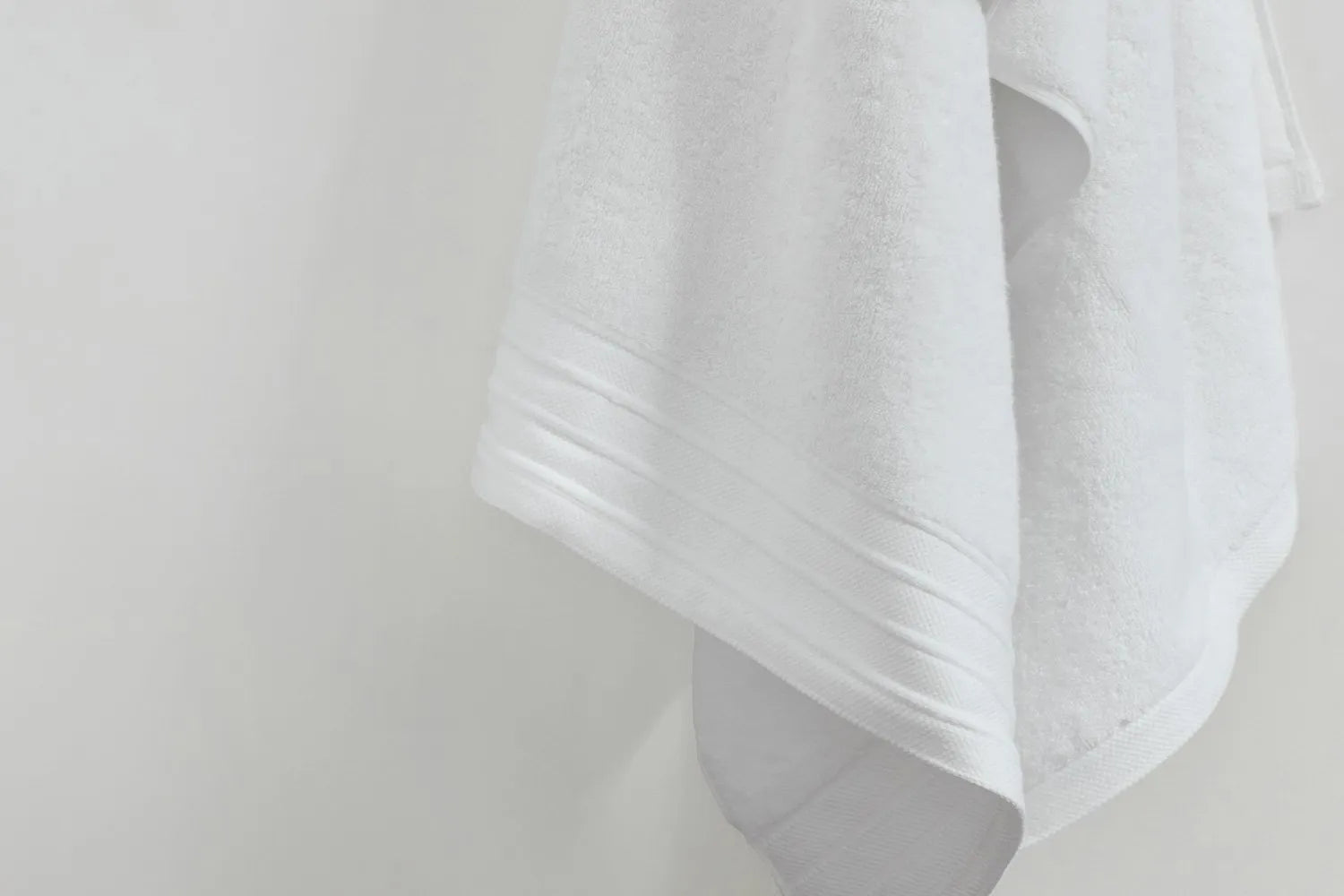 Pure Cotton Hand Towel - Luxe, White