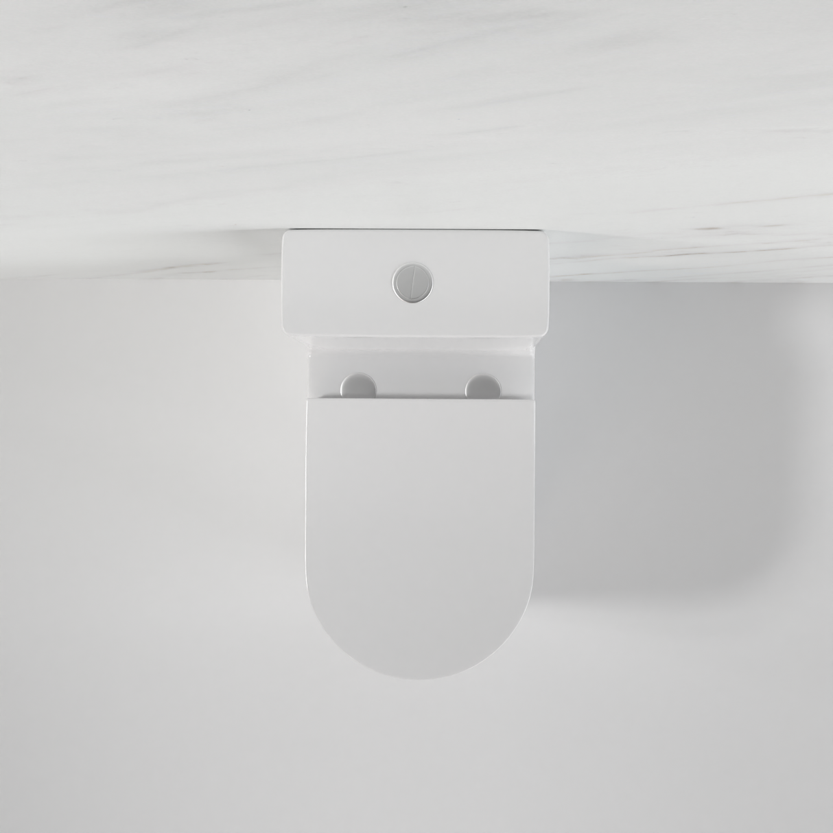 Azaria - Gloss White Rimless Toilet Suite w Geberit Cistern