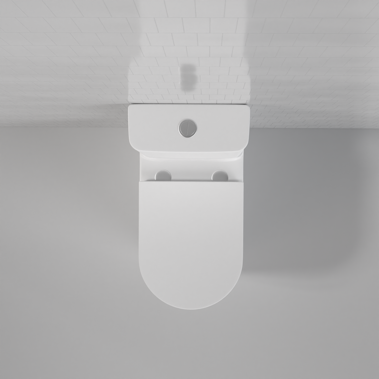 Vega - Matte White Rimless Toilet Suite w Geberit Cistern