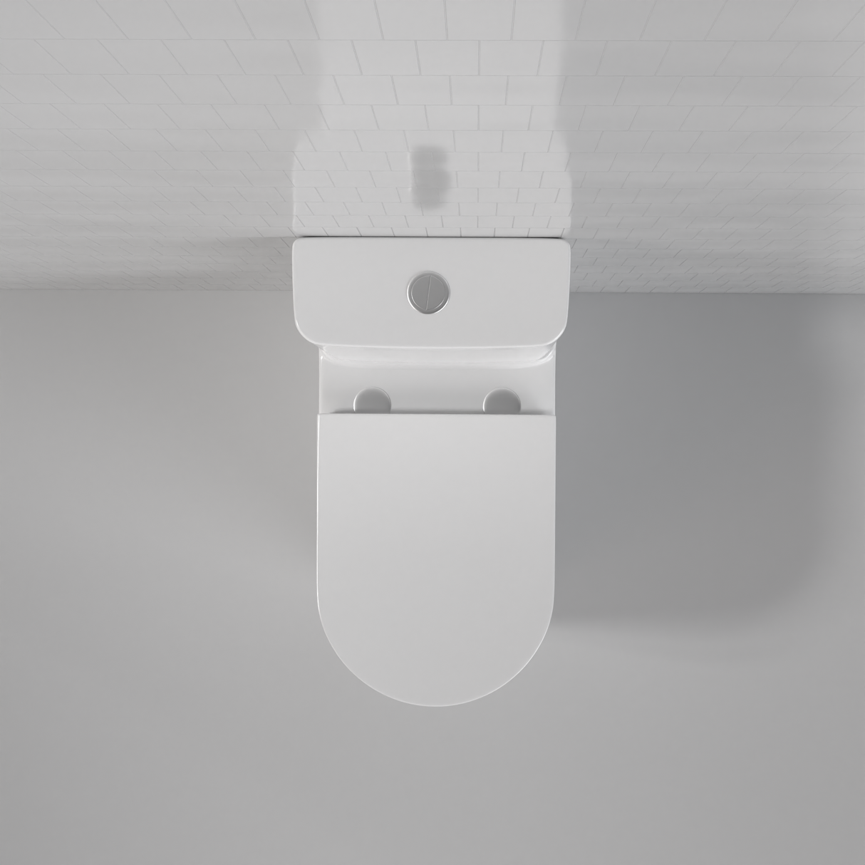 Vega - Gloss White Rimless Toilet Suite w Geberit Cistern