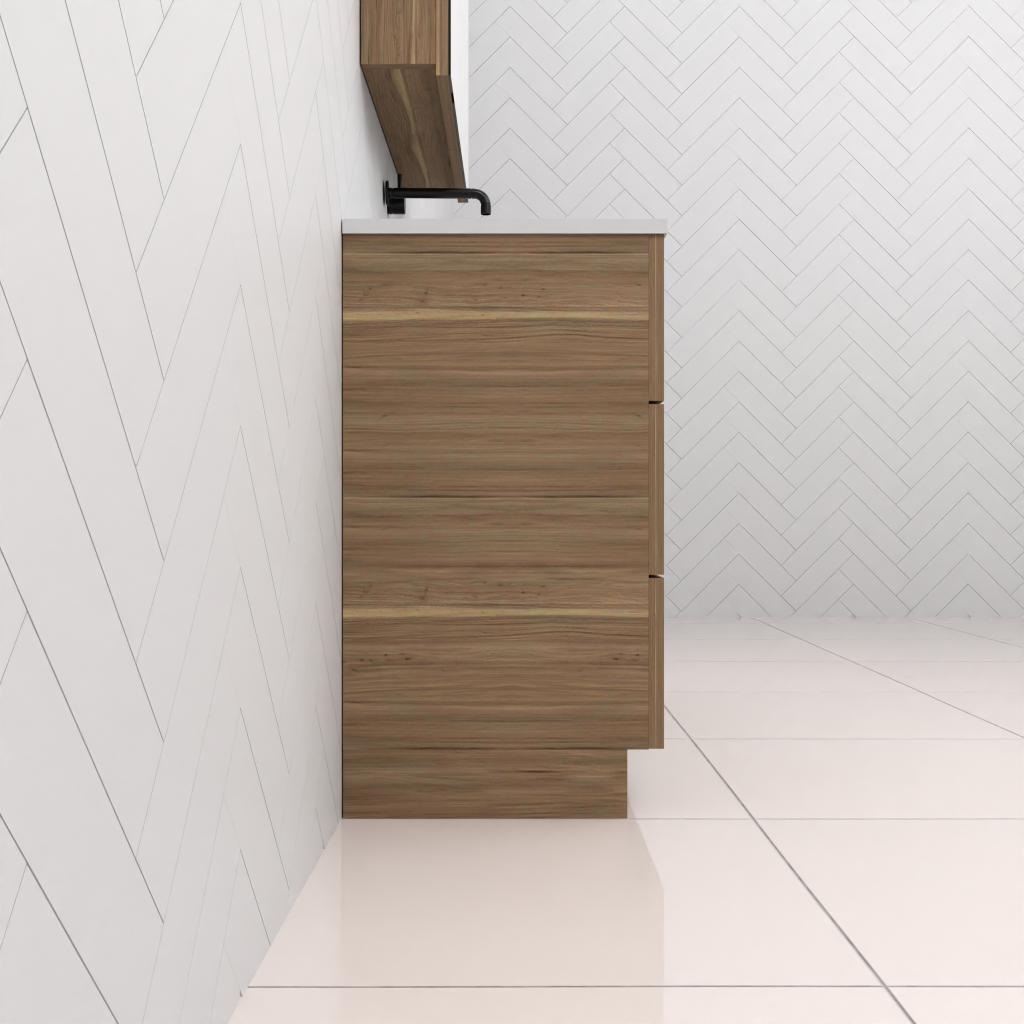 Celeste Trio - 1200mm Tuscan Oak Freestanding Vanity