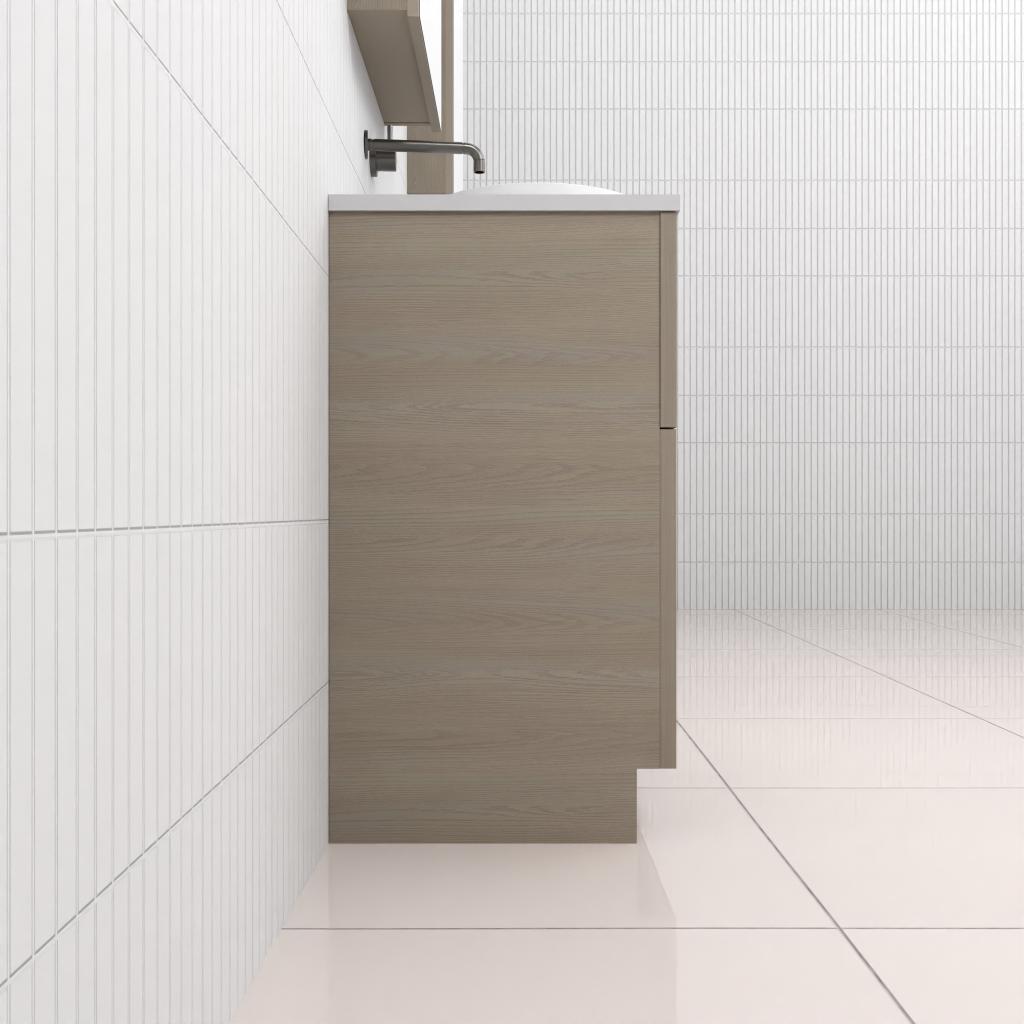 Marlee - 1800mm Smoked Ash Freestanding Vanity