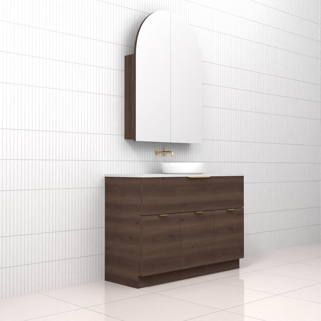 Marlee - 1200mm Chestnut Freestanding Vanity