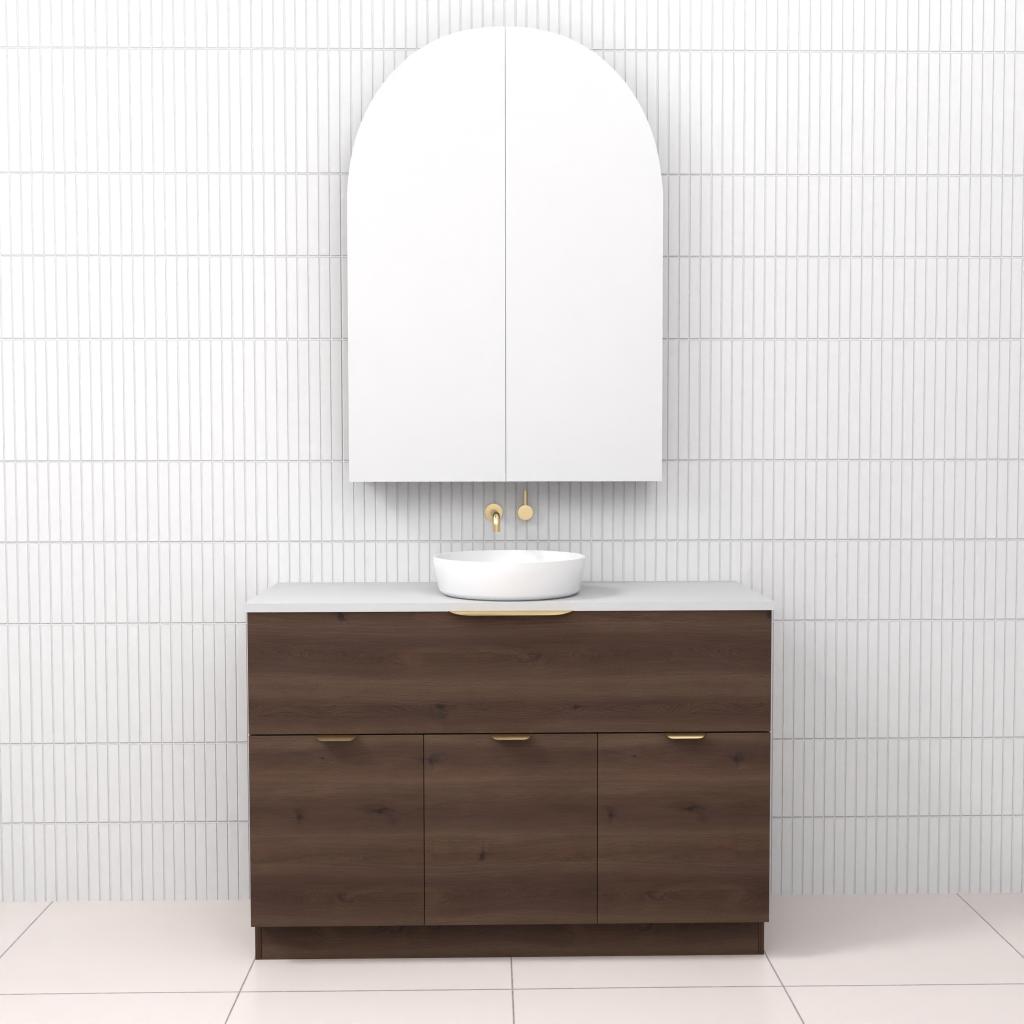 Marlee - 1200mm Chestnut Freestanding Vanity