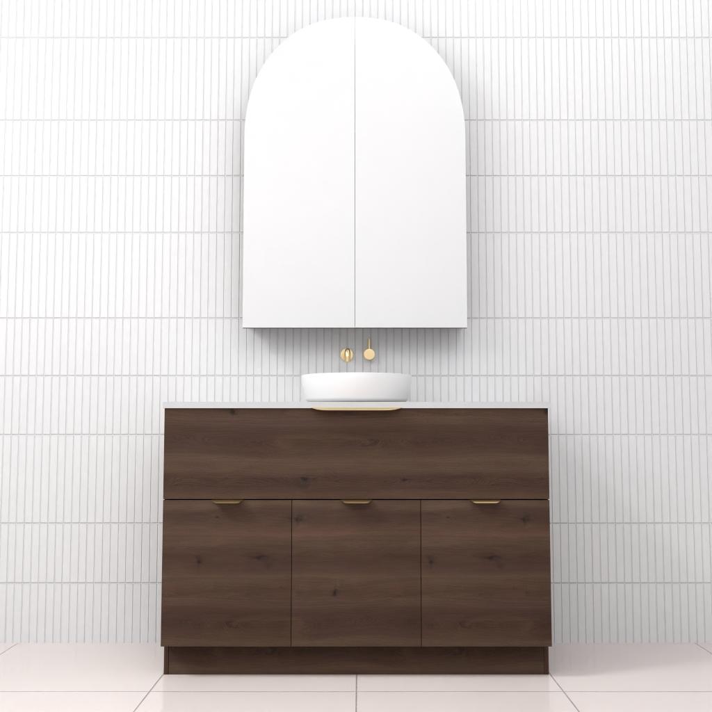 Marlee - 1200mm Chestnut Freestanding Vanity