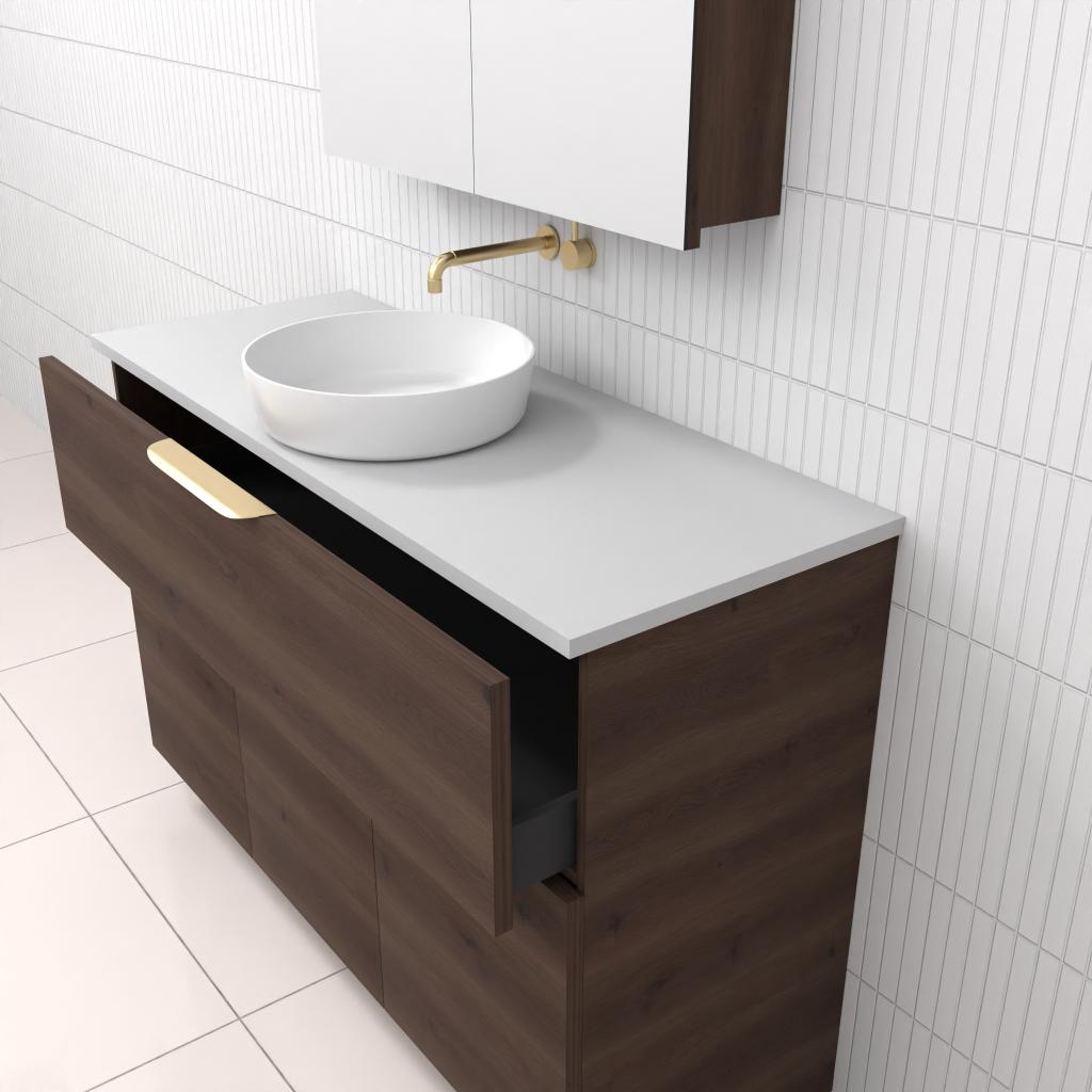 Marlee - 1200mm Chestnut Freestanding Vanity