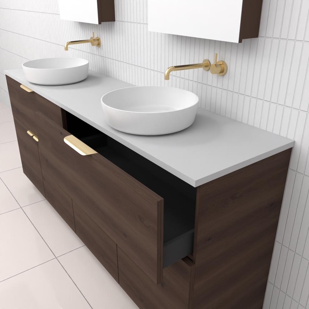 Marlee - 1800mm Chestnut Freestanding Vanity